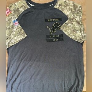 Nike Detroit Lions Salute to Service T-Shirt